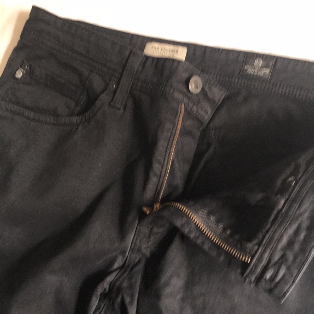 Adriano Goldschmied The Protege Straight Leg Black Jeans Size W34/34L